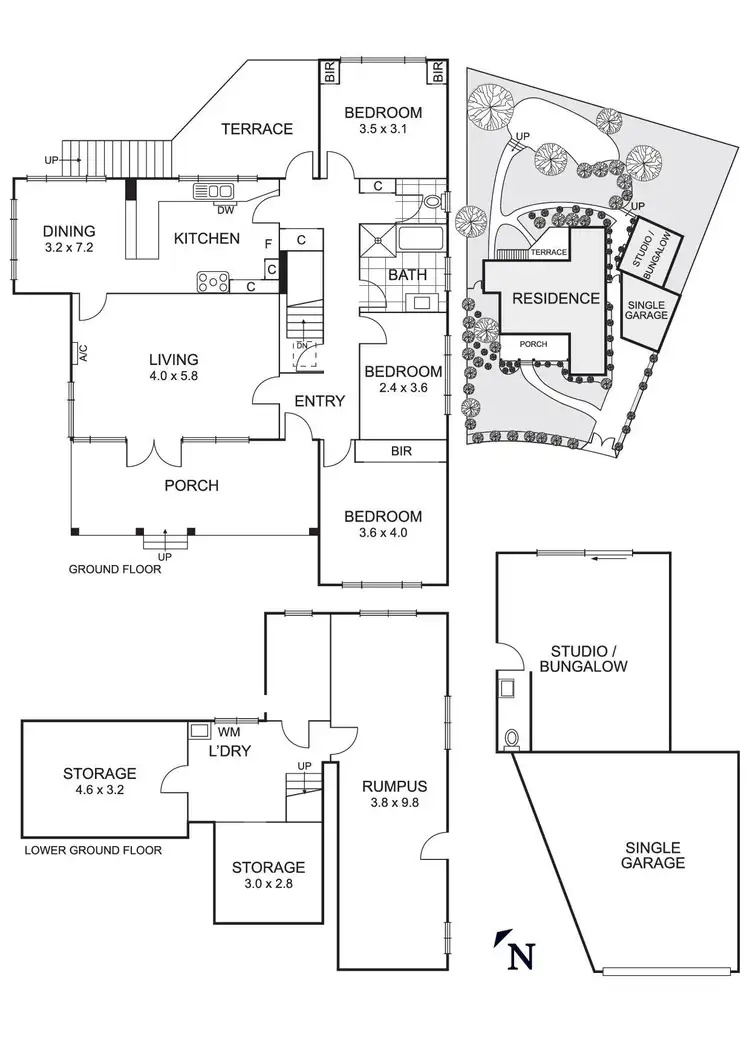 Floorplan of Homely house listing, 5 Amberley Court, Bulleen VIC 3105