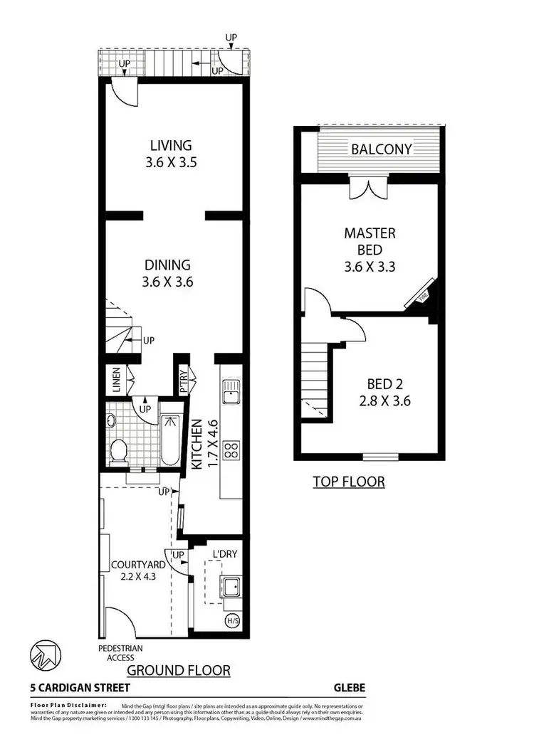 Floorplan of Homely house listing, 5 Cardigan Street, Glebe NSW 2037