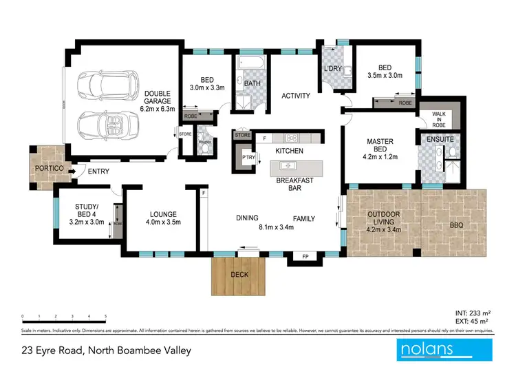 Floorplan of Homely house listing, 23 Eyre Road, North Boambee Valley NSW 2450