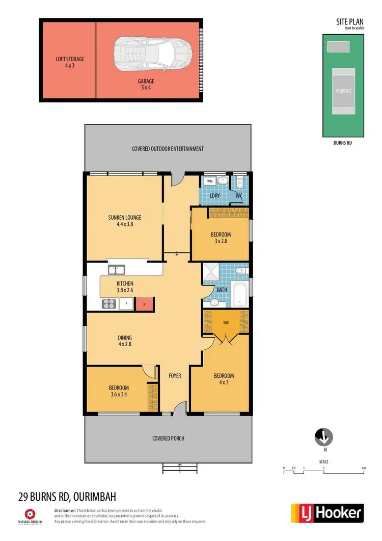 Floorplan of Homely house listing, 29 Burns Road, Ourimbah NSW 2258