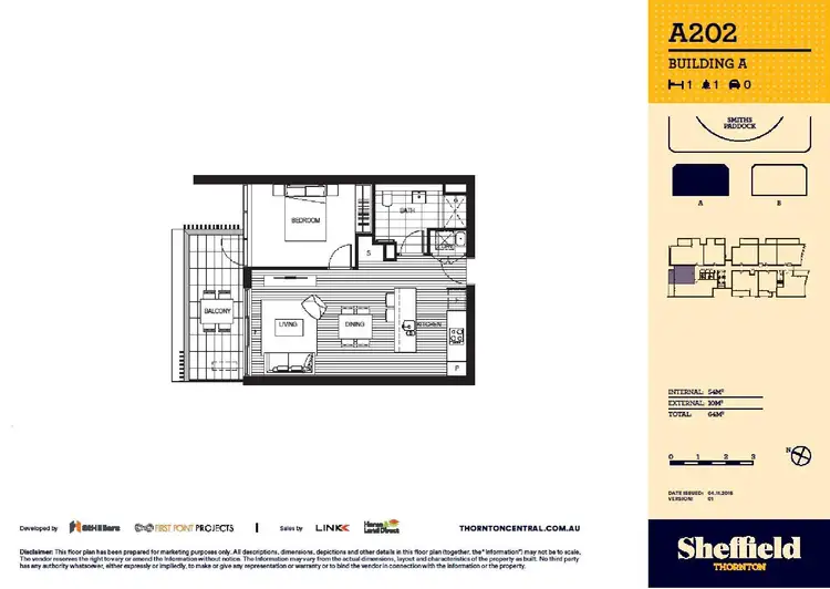 Floorplan of Homely apartment listing, 202/8 Aviators Way, Penrith NSW 2750