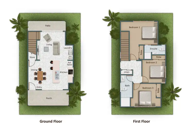Floorplan of Homely townhouse listing, Address available on request
