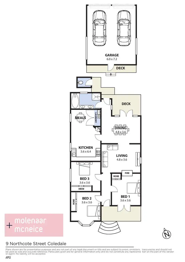 Floorplan of Homely house listing, 9 Northcote Street, Coledale NSW 2515