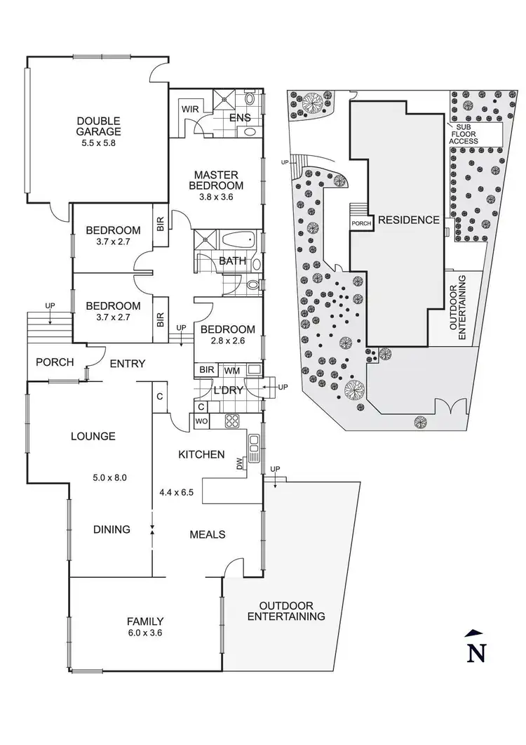 Floorplan of Homely house listing, 45 Templemore Drive, Templestowe VIC 3106