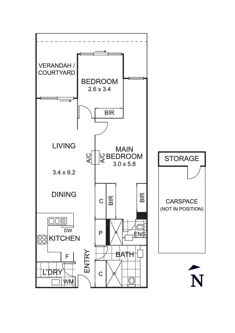 Floorplan of Homely apartment listing, 7/187 Reynolds Road, Doncaster East VIC 3109