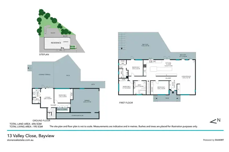 Floorplan of Homely house listing, 13 Valley Close, Bayview NSW 2104