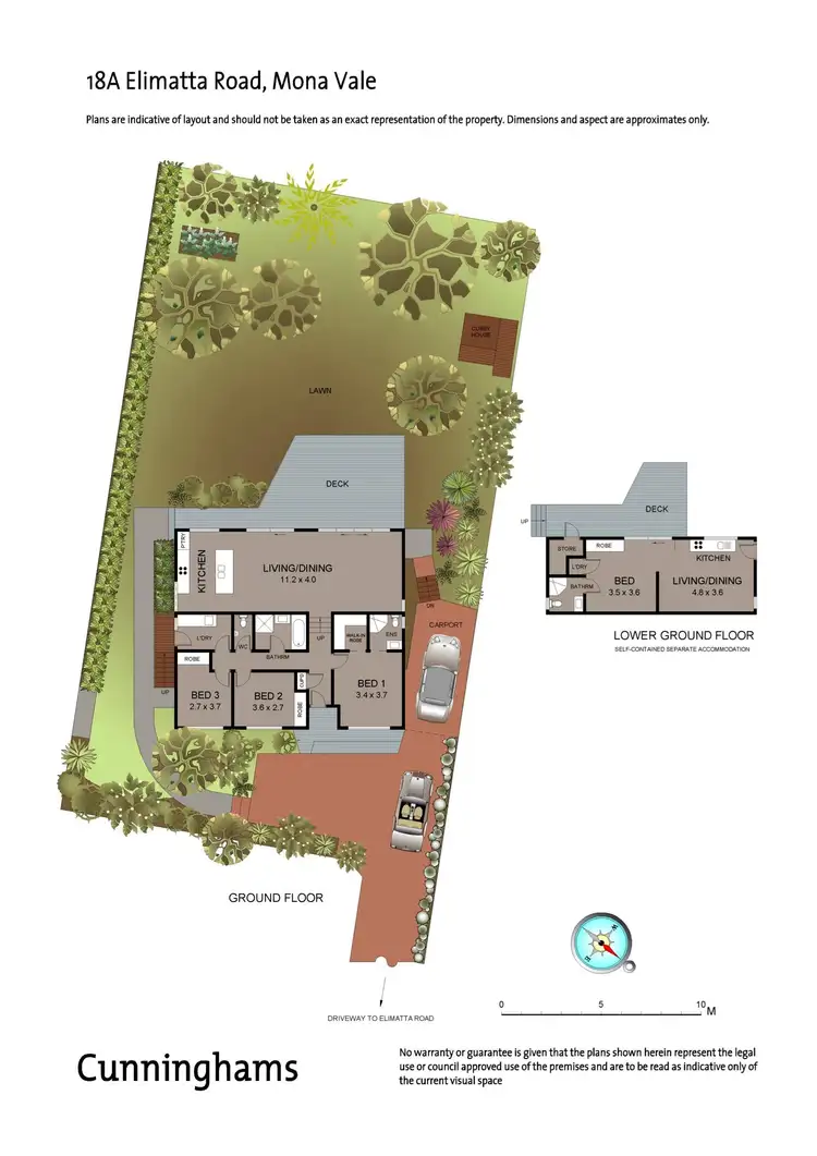 Floorplan of Homely house listing, 18A Elimatta Road, Mona Vale NSW 2103