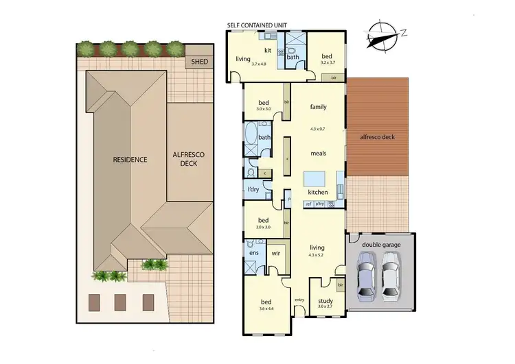 Floorplan of Homely house listing, 48 Majestic Boulevard, Cranbourne VIC 3977