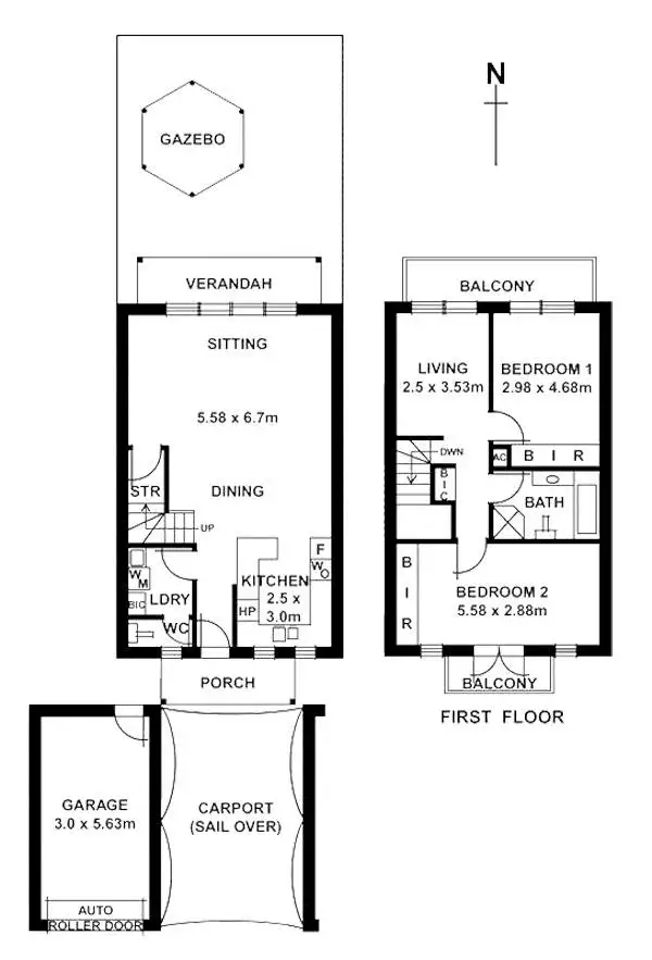 Floorplan of Homely house listing, 3/398 Regency Road, Prospect SA 5082
