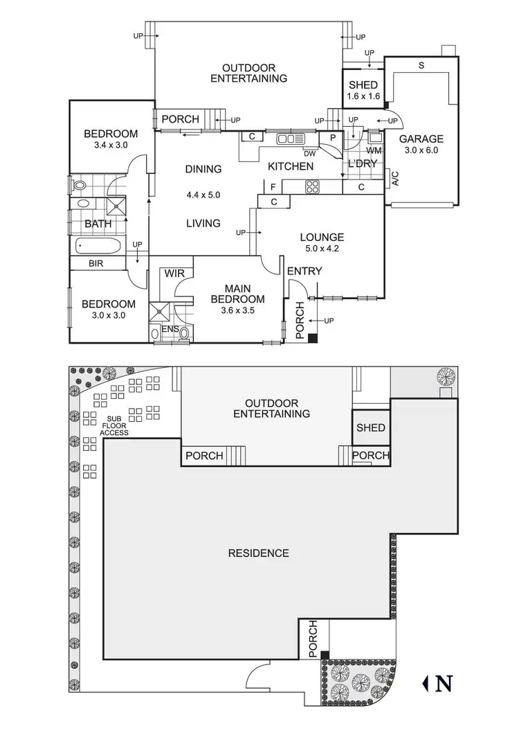 Floorplan of Homely unit listing, 3/366-368 Church Road, Templestowe VIC 3106