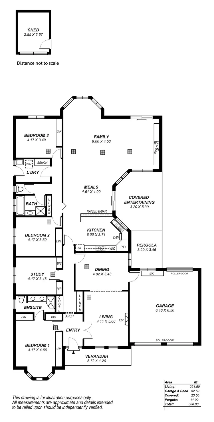 Floorplan of Homely house listing, 18 Myrona Avenue, Glen Osmond SA 5064