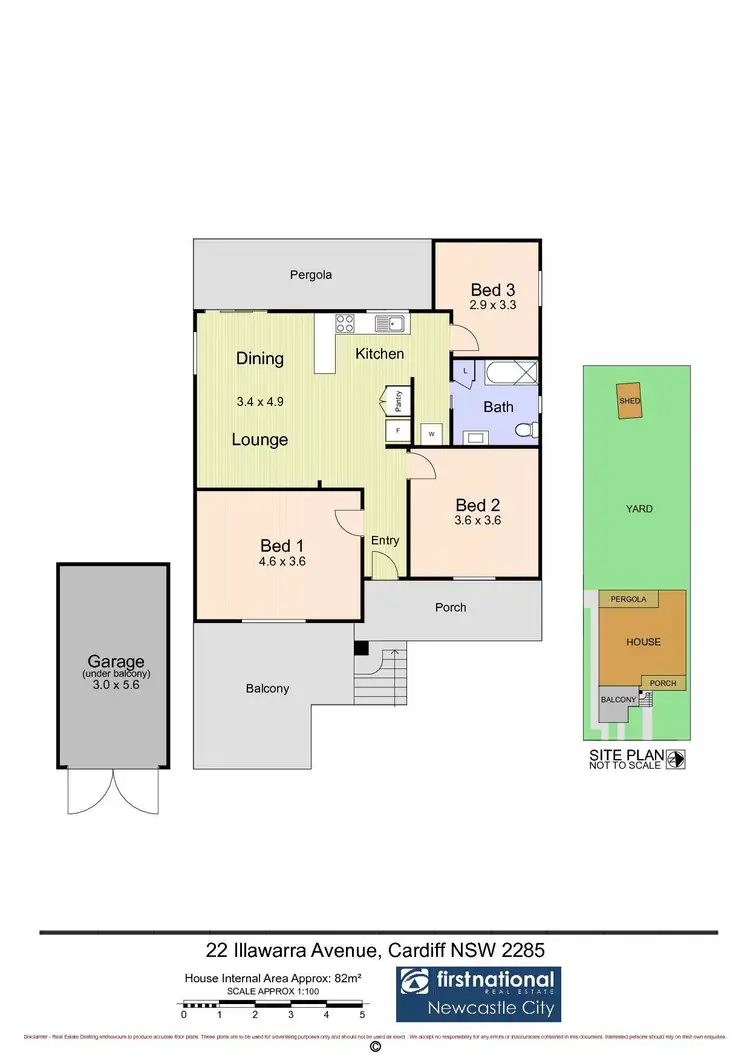 Floorplan of Homely house listing, 22 Illawarra Avenue, Cardiff NSW 2285