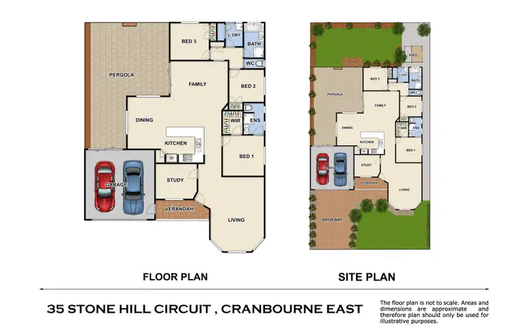 Floorplan of Homely house listing, 35 Stone Hill Circuit, Cranbourne East VIC 3977