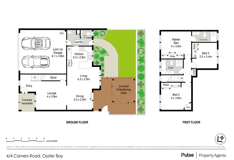 Floorplan of Homely townhouse listing, 4/4 Carvers Road, Oyster Bay NSW 2225