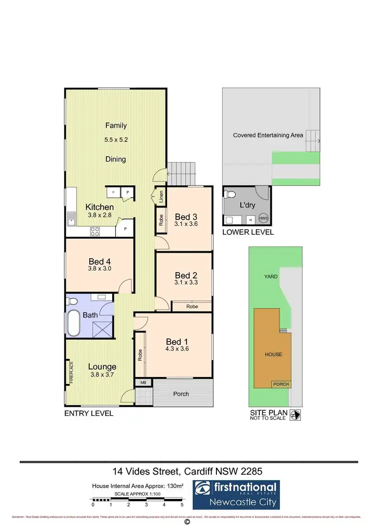 Floorplan of Homely house listing, 14 Vides Street, Cardiff NSW 2285