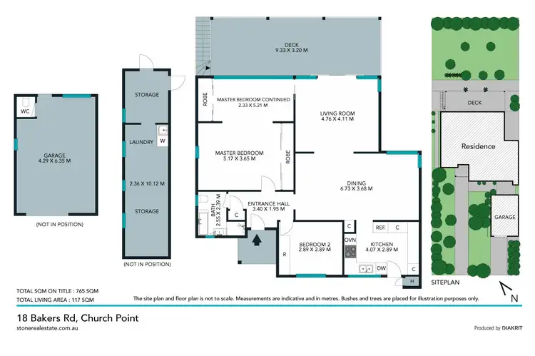 Floorplan of Homely house listing, 18 Bakers Road, Church Point NSW 2105