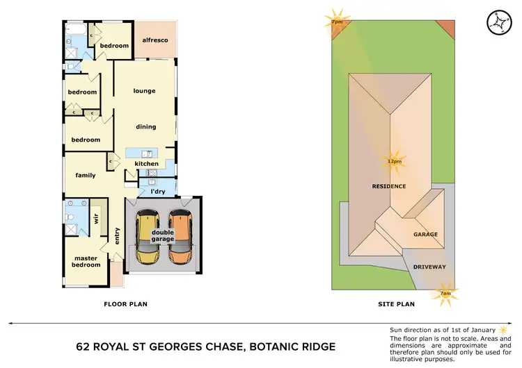 Floorplan of Homely house listing, 62 Royal St Georges Chase, Botanic Ridge VIC 3977