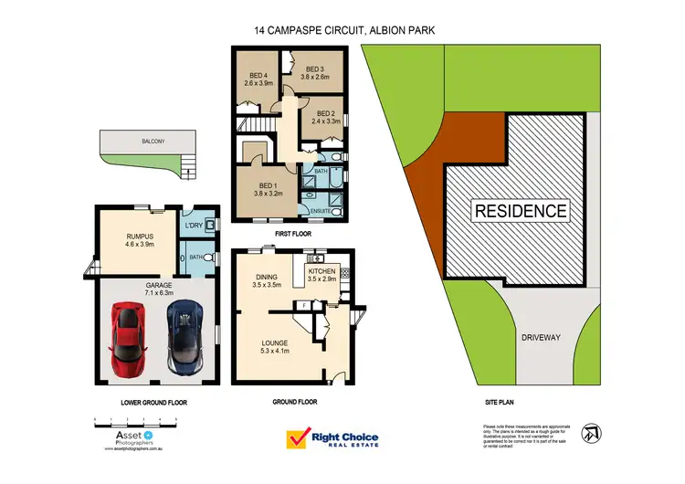 Floorplan of Homely house listing, 14 Campaspe Circuit, Albion Park NSW 2527