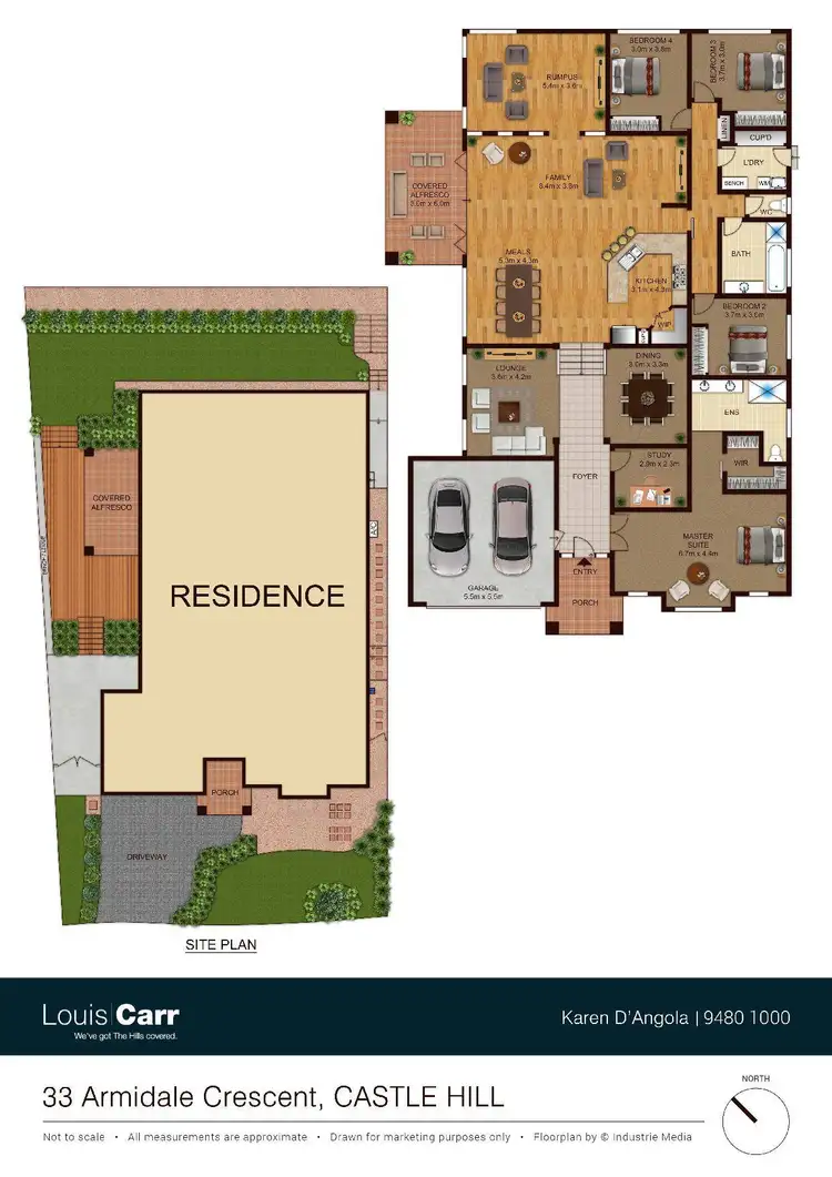 Floorplan of Homely house listing, 33 Armidale Crescent, Castle Hill NSW 2154