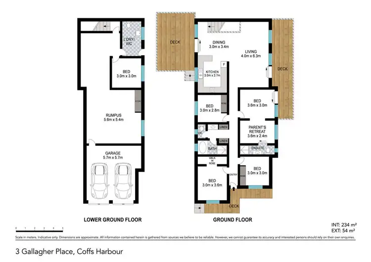 Floorplan of Homely house listing, 3 Gallagher Place, Coffs Harbour NSW 2450