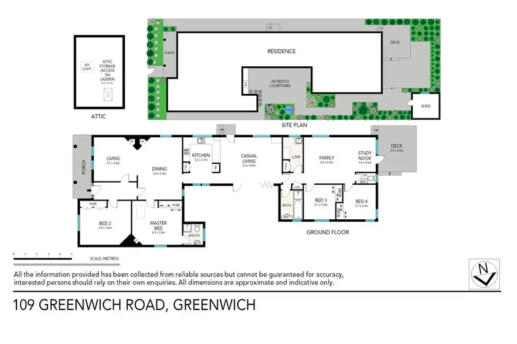 Floorplan of Homely house listing, 109 Greenwich Road, Greenwich NSW 2065