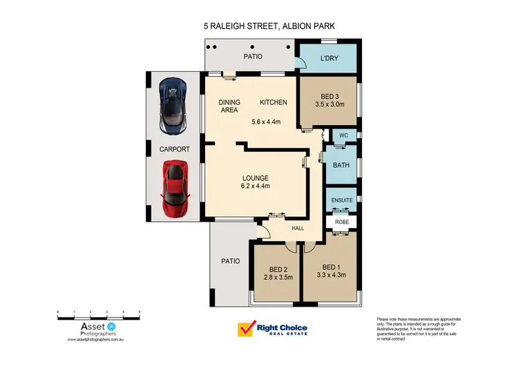 Floorplan of Homely house listing, 5 Raleigh Street, Albion Park NSW 2527
