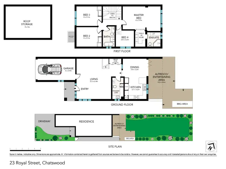 Floorplan of Homely house listing, 23 Royal Street, Chatswood NSW 2067