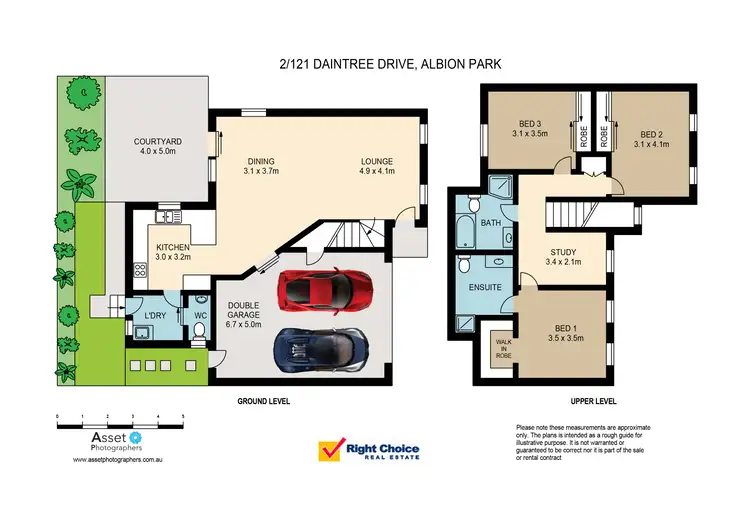 Floorplan of Homely townhouse listing, 2/121 Daintree Drive, Albion Park NSW 2527