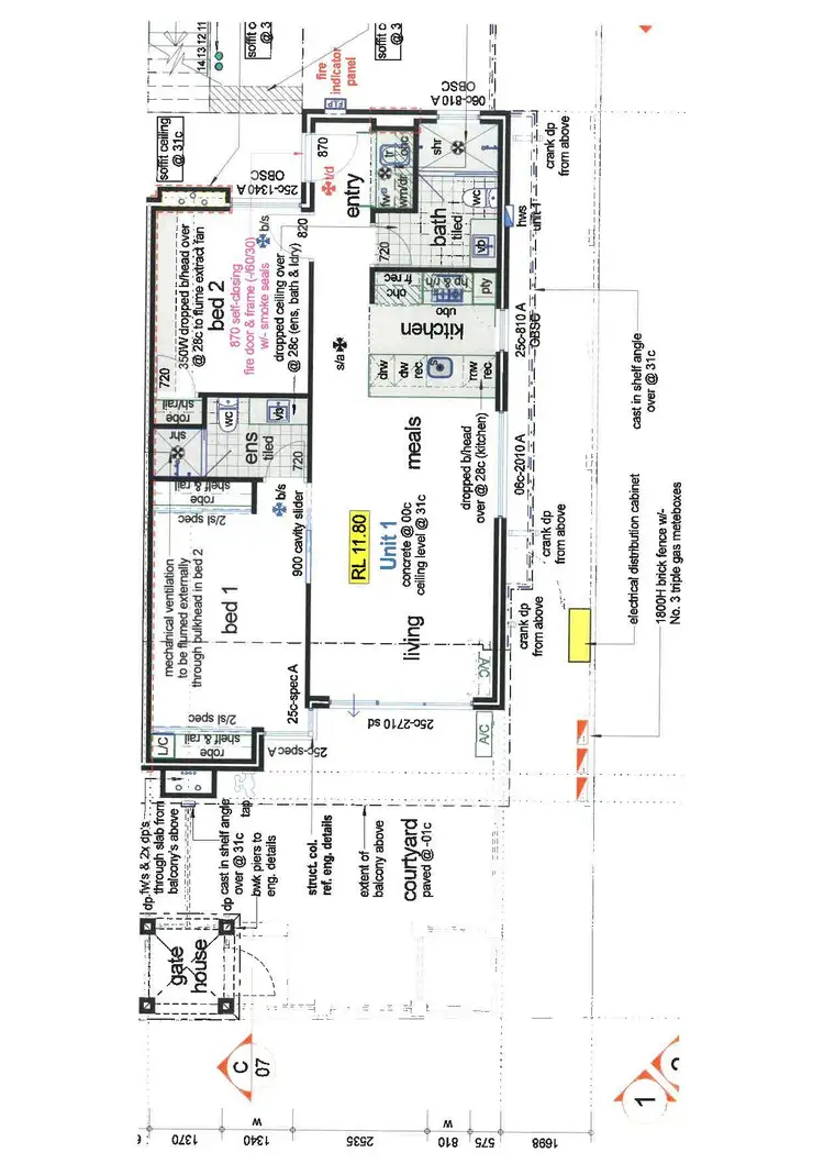 Floorplan of Homely apartment listing, 1/253 Cambridge Street, Wembley WA 6014
