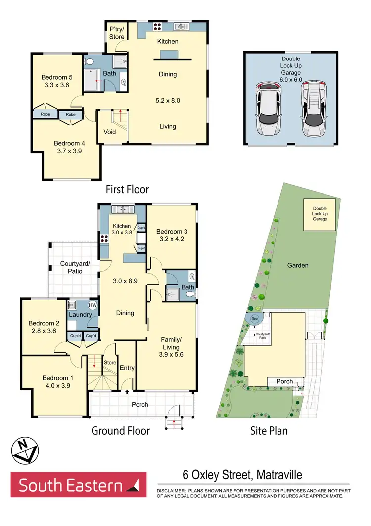 Floorplan of Homely house listing, 6 Oxley Street, Matraville NSW 2036