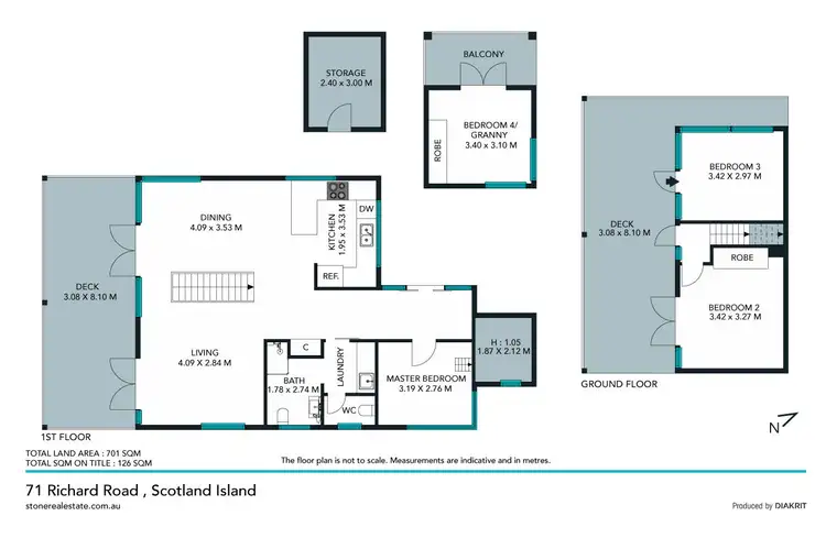 Floorplan of Homely house listing, 71 Richard Road, Scotland Island NSW 2105