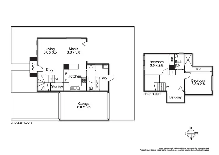 Floorplan of Homely townhouse listing, 5A Edward Street, Fawkner VIC 3060