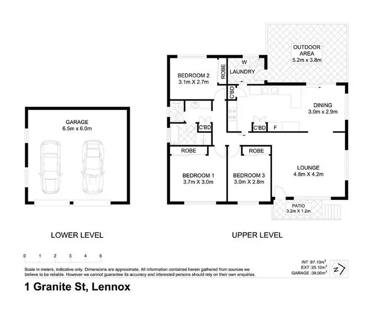 Floorplan of Homely house listing, 1 Granite Street, Lennox Head NSW 2478