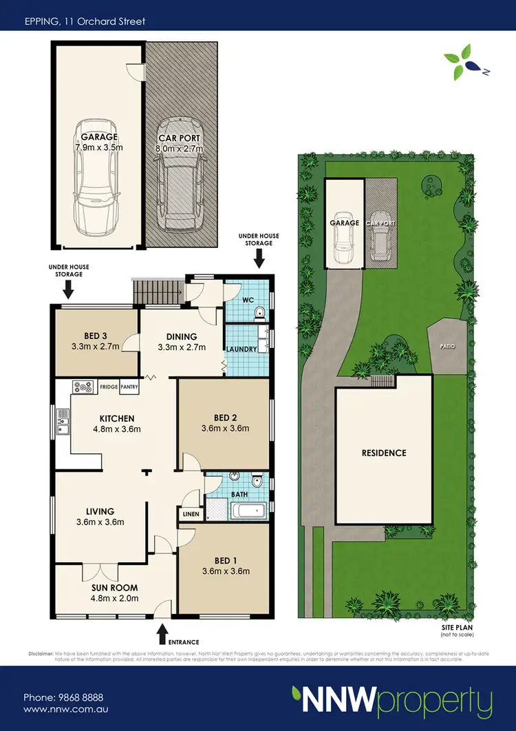 Floorplan of Homely house listing, 11 Orchard Street, Epping NSW 2121