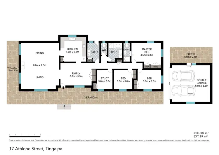 Floorplan of Homely house listing, 17 Athlone Street, Tingalpa QLD 4173