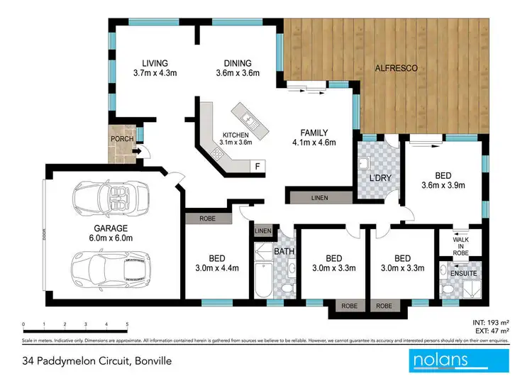 Floorplan of Homely house listing, 34 Paddymelon Circuit, Bonville NSW 2450