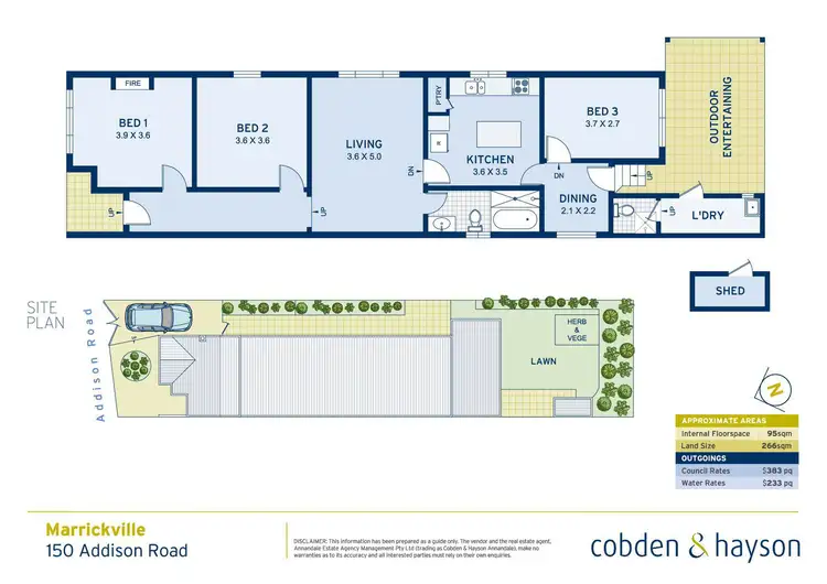 Floorplan of Homely house listing, 150 Addison Road, Marrickville NSW 2204