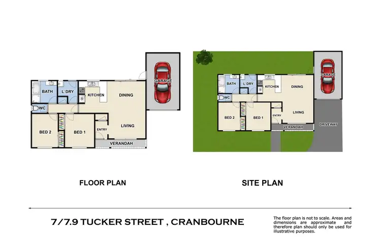 Floorplan of Homely unit listing, 7/7-9 Tucker Street, Cranbourne VIC 3977