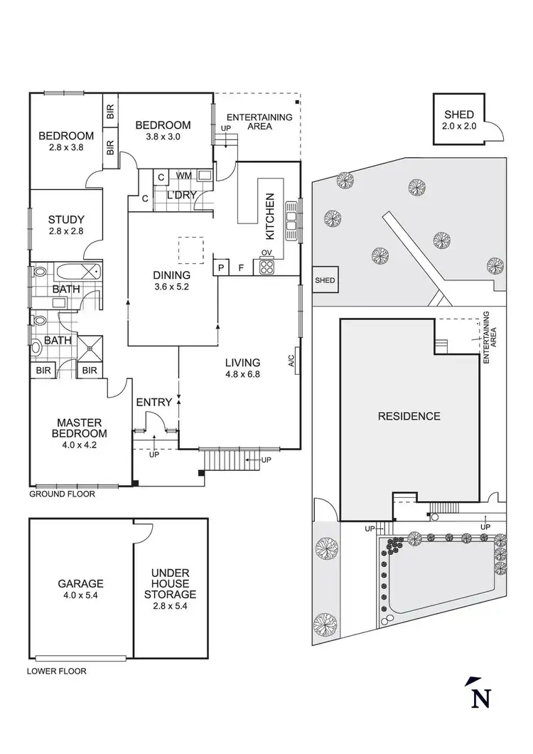 Floorplan of Homely house listing, 41 Estelle Street, Bulleen VIC 3105