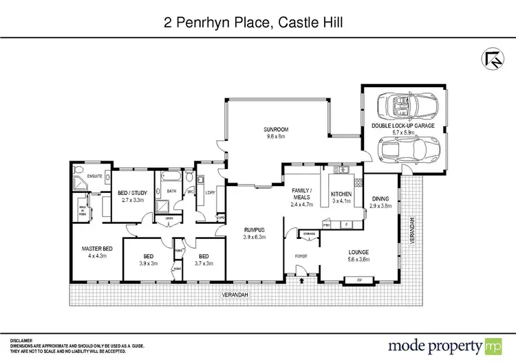 Floorplan of Homely house listing, Address available on request