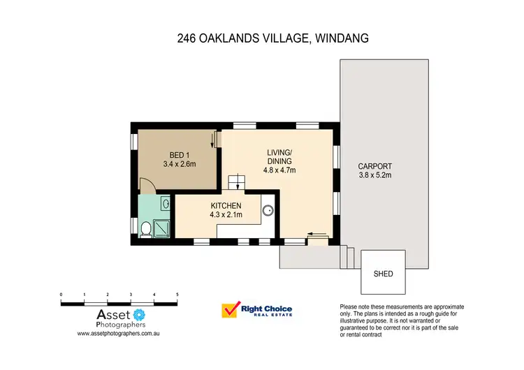Floorplan of Homely villa listing, 246/19 Oaklands Lifestyle Village, Windang NSW 2528