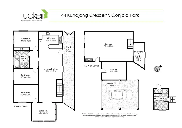 Floorplan of Homely house listing, 44 Kurrajong Crescent, Conjola Park NSW 2539