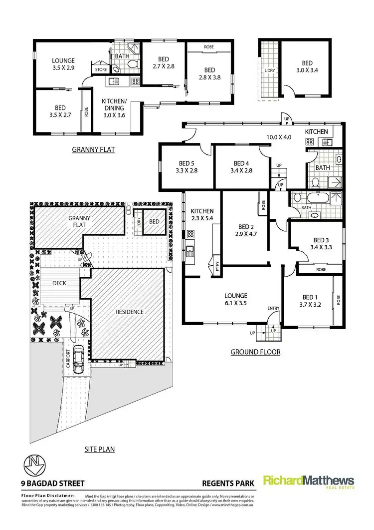 Floorplan of Homely house listing, 9 Bagdad Street, Regents Park NSW 2143