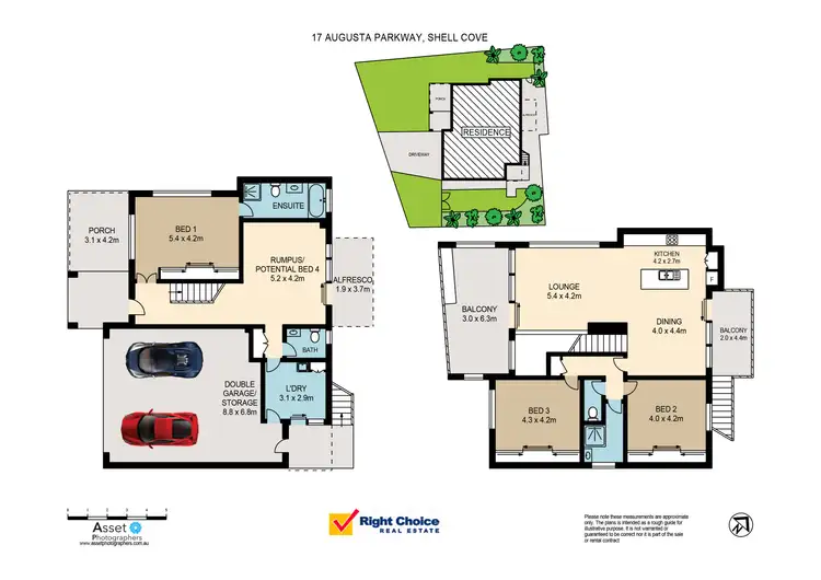 Floorplan of Homely house listing, 17 Augusta Parkway, Shell Cove NSW 2529