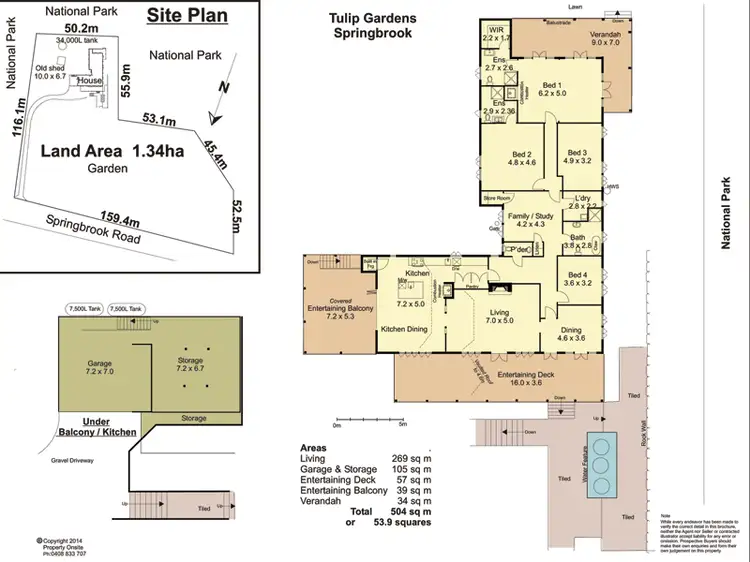 Floorplan of Homely rural property listing, Address available on request