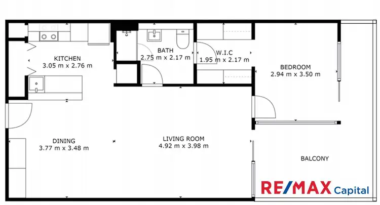 Floorplan of Homely apartment listing, 130/18 Austin Street, Griffith ACT 2603