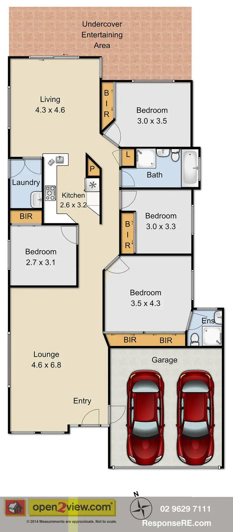 Floorplan of Homely house listing, Address available on request