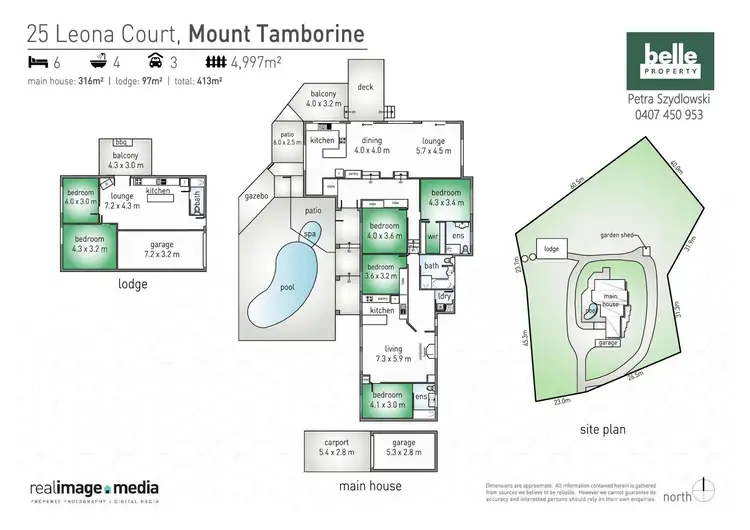 Floorplan of Homely house listing, 25 Leona Court, Tamborine Mountain QLD 4272