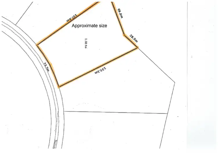Floorplan of Homely land listing, Summerhill Drive, Port Sorell TAS 7307