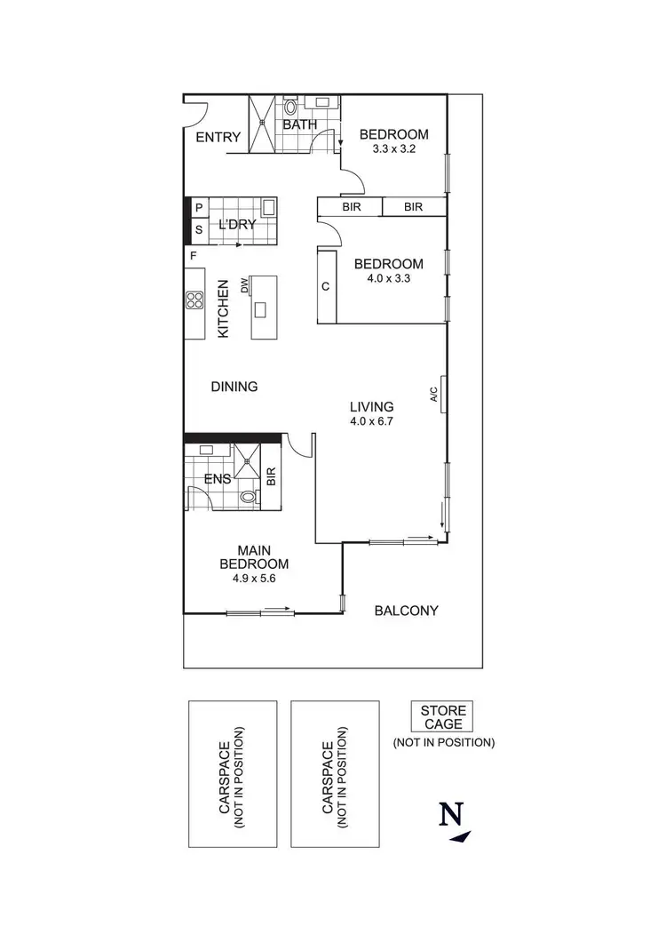 Floorplan of Homely apartment listing, 104/2-6 Anderson Street, Templestowe VIC 3106